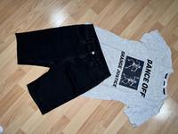 Set, Sommer, kurze Hose, Jeans, T-Shirt, 158, junge, H&M Bayern - Kempten Vorschau