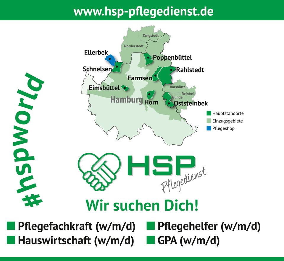 Pflegefachkräfte (w/m/d) ab sofort in Hamburg Rahlstedt gesucht in Hamburg