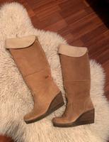 Lammfell Stiefel beige 40 Tamaris Bayern - Kiefersfelden Vorschau