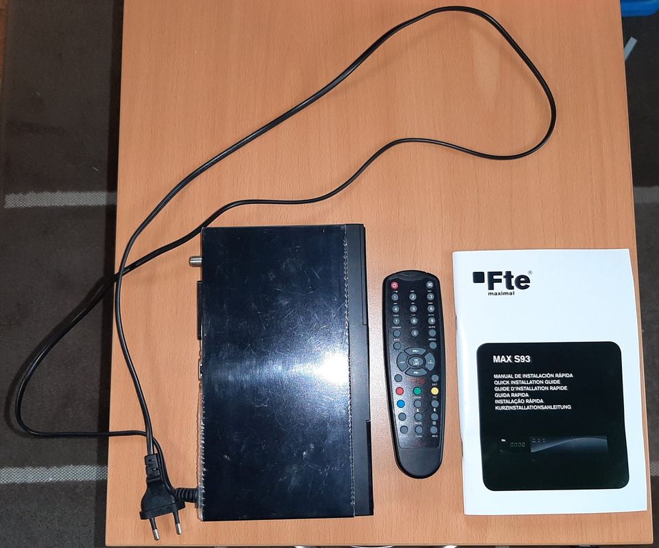 Fte MAX S93 Satelliten Receiver in Stockstadt a. Main