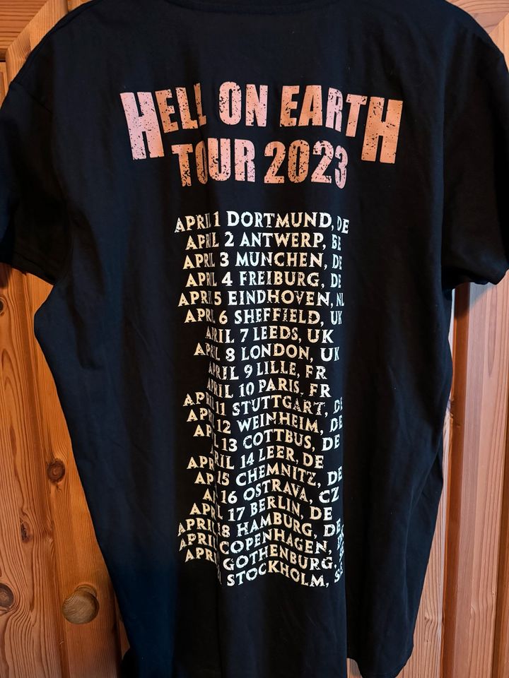 Unearth Hell on earth Tour Shirt 2023 neu in Moormerland