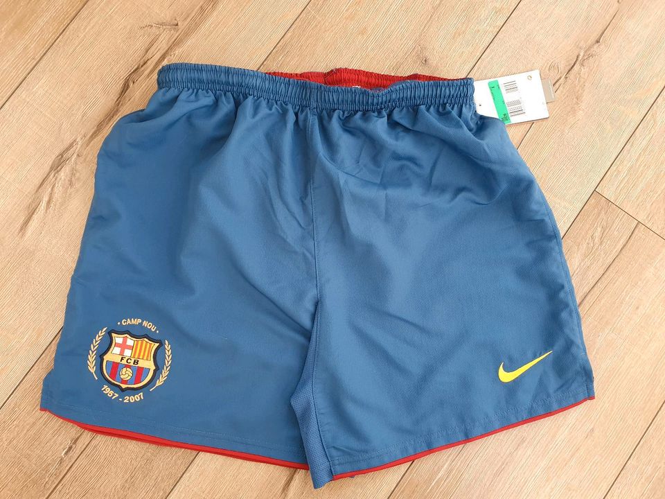 NIKE FC BARCELONA Kinder Fußball Shorts Training kurze Hose XL in Bremen