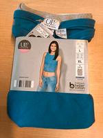 2x Crop Top/Oberteil,Gr. L,UP2Fashion,blau/grau,neu/ovp. Schleswig-Holstein - Lübeck Vorschau