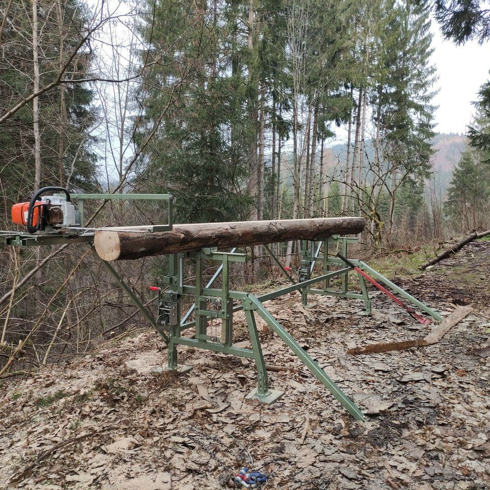 Mobiles Sägewerk in Altenkunstadt