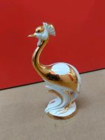 Italienische Heron Figur aus Weiß und Gold Keramik von Ahury 70er Hemelingen - Sebaldsbrück Vorschau