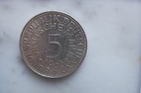 5 DM, Deutsche Mark, Münze,1963, Prägung D Aachen - Aachen-Mitte Vorschau