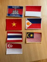 Asiastische Flaggen zum Annähen Thailand, Indonesien, Malaysia Bayern - Regnitzlosau Vorschau