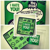 ⭐⭐⭐Stempel Set "I hate you!" Stamp kit neuwertig Geschenk Nordrhein-Westfalen - Attendorn Vorschau