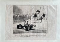 Honore Daumier Lithographie (1849) Satire Frankreich Le Charivari Berlin - Charlottenburg Vorschau