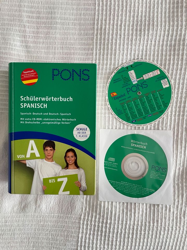 Schülerwörterbuch Deutsch-Spanisch, Pons, 2007 in München