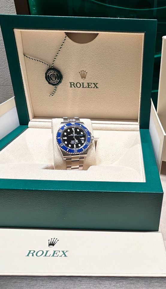 Rolex Submariner, Weißgold, LC100, 126619LB, Bucherer in München