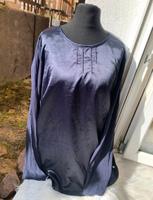 Brax Satin Bluse blau dunkelblau Materialmix 44 xxl Saarland - Spiesen-Elversberg Vorschau