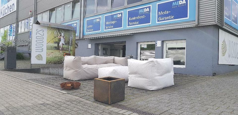 Outdoormöbel Lounge Garten Balkon Sitzgarnitur Couch Sessel Polst in Essen