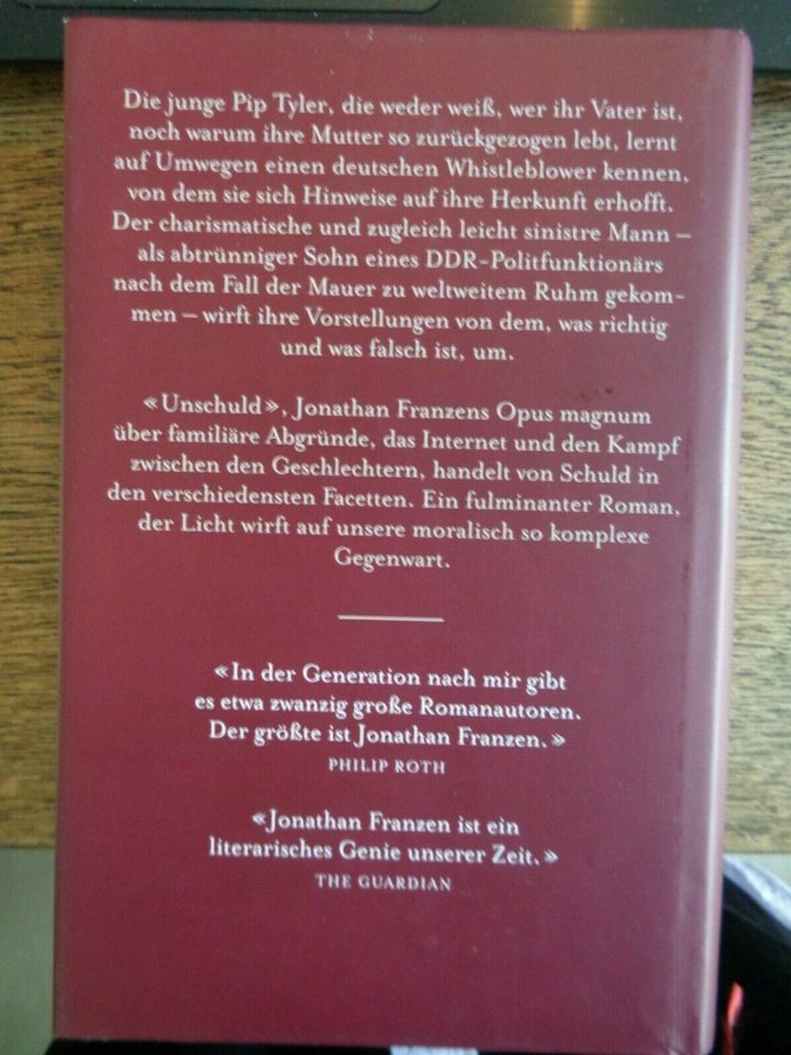 Jonathan Franzen: Unschuld - Hardcover ⭐NEU ungelesen⭐ in Jena