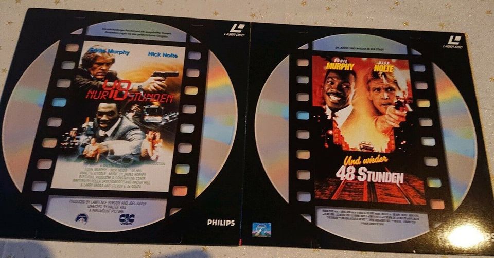 48 Stunden Double Feature auf 2 Laserdiscs! in Essen