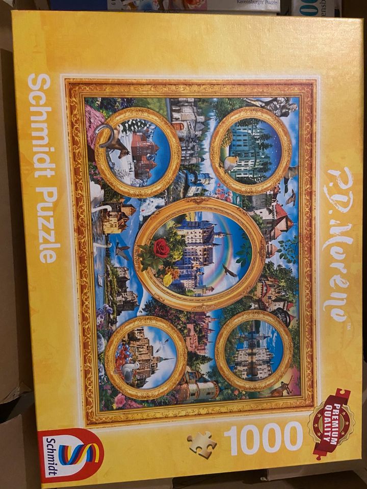 Verschiedene Puzzle in Schwerin