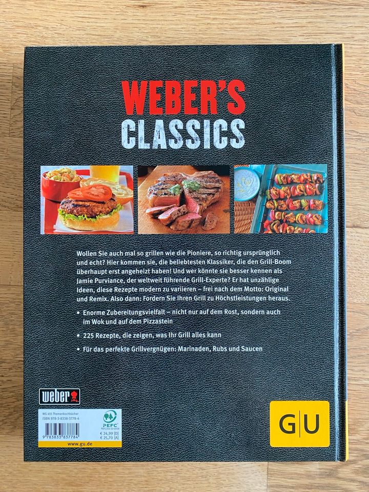 Buch Weber‘s Classics Rezepte Grillen GU *NEU* in Oldenburg