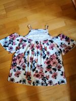 Shirt Body Flirt Gr. 40/42 Creme mit Blumen Bayern - Emtmannsberg Vorschau