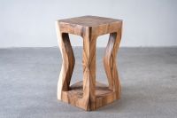 Hocker Teak 50cm | Suar Holz | Unikat Beistelltisch | Massivholz Hamburg-Mitte - Hamburg Rothenburgsort Vorschau