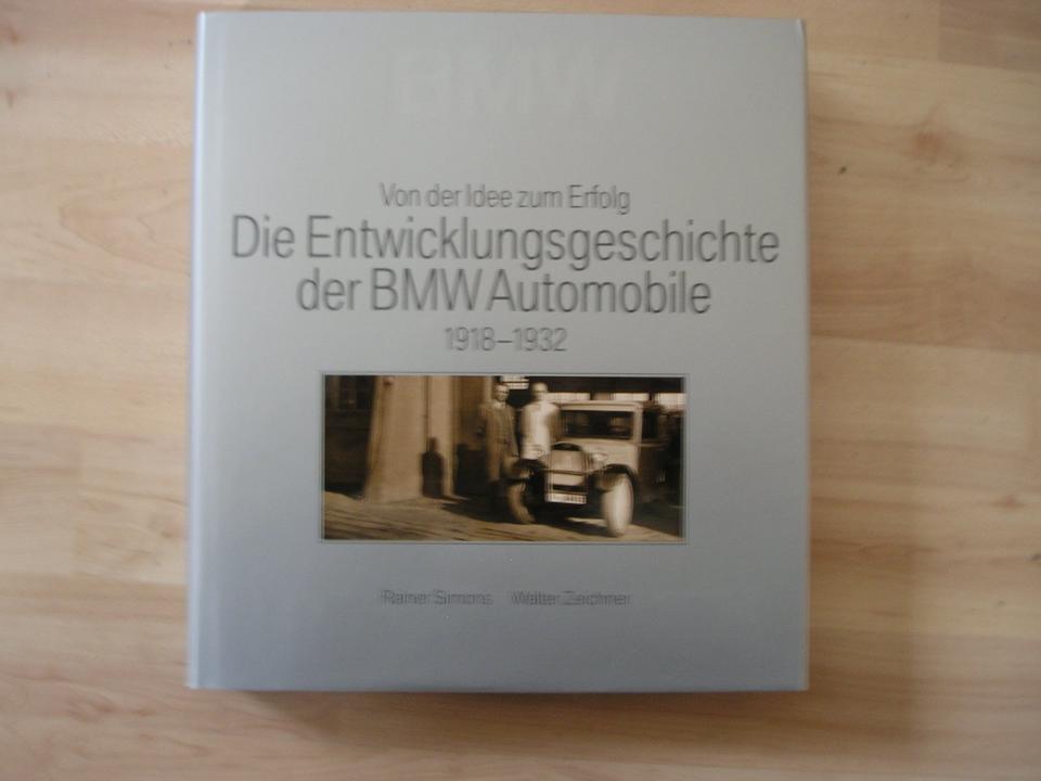 Buch Die Entwicklungsgeschichte der BMW Automobile 1918-1932 in Albstadt