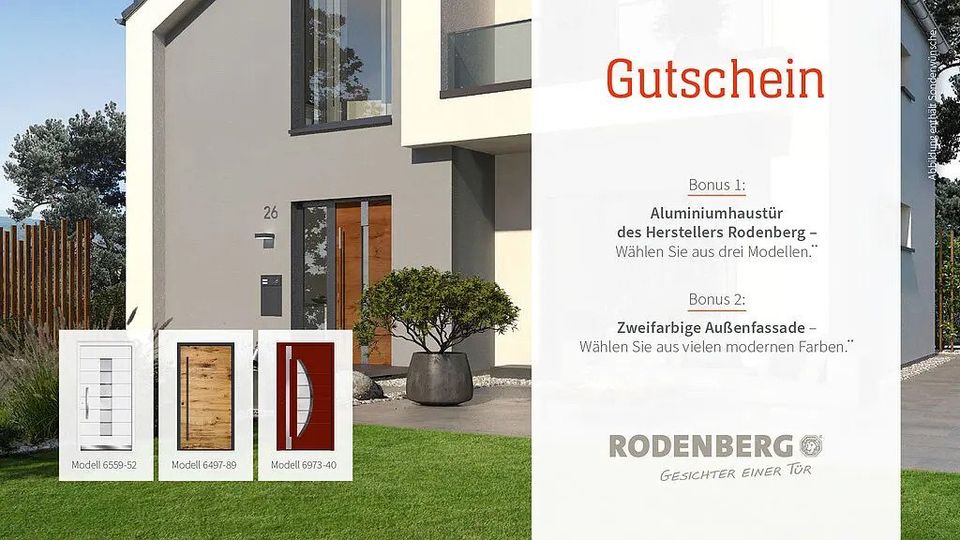 10 Jahre Energie - und Heizkosten geschenkt & Grundstücksbonus -RELAXTES WOHNHAUS MIT MODERNEM AMBIENTE in Harsleben