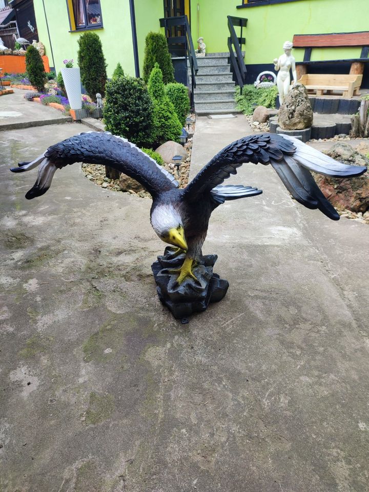 Adler XXL 172 x106 cm lebensgross Gartendeko Vogel lebensecht in