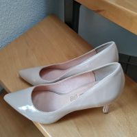 Buffalo Leder Pumps Gr.40 Neuwertig Nude beige Lack Nordrhein-Westfalen - Gescher Vorschau