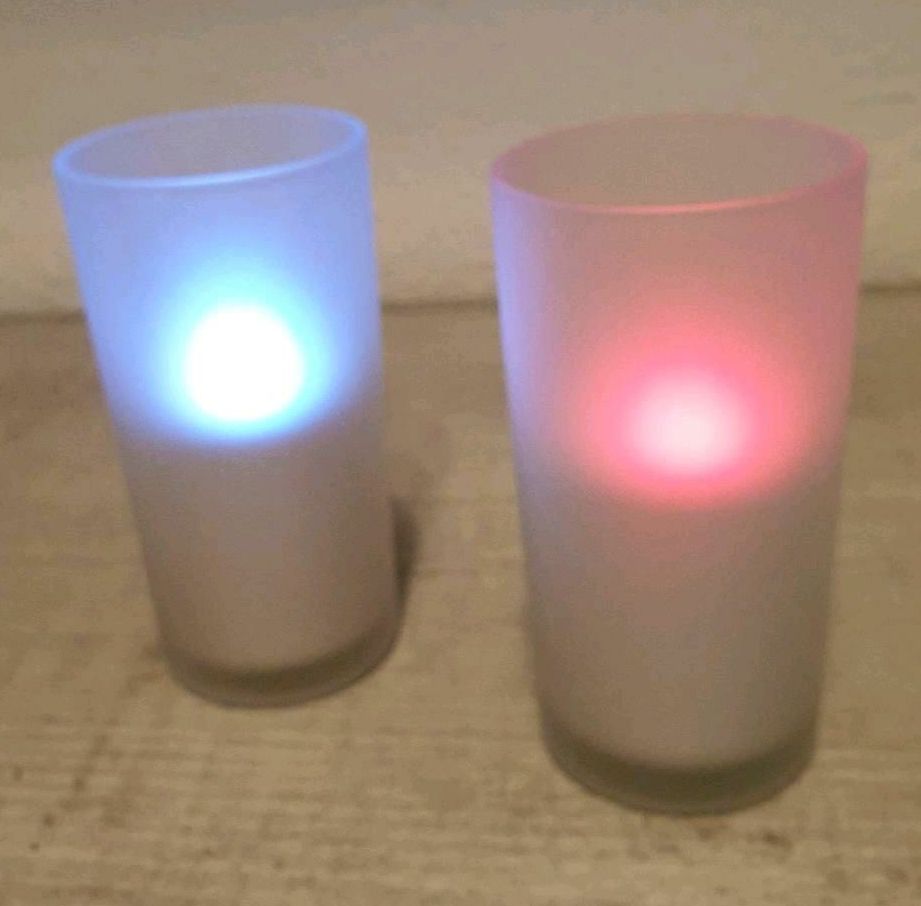 2 LED-Lichter mit Farbwechsel in Bocholt