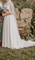 Brautkleid in ivory inkl. Hochgeschlossenem Top, Gr. 34 Niedersachsen - Ankum Vorschau