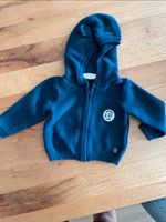 Blaue Baby Strickjacke kapuze Reißverschluss  Gr 50/56 Bayern - Ingolstadt Vorschau