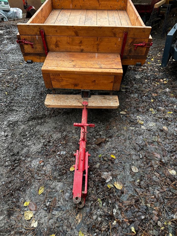 Anhänger für Einachser Agria Holder Hummel Bungatz Hako Gutbrod in Wald-Michelbach