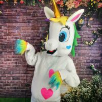 Einhorn Unicorn Maskottchen Kostüm Geburtstag Party Fasching Hoch Berlin - Steglitz Vorschau