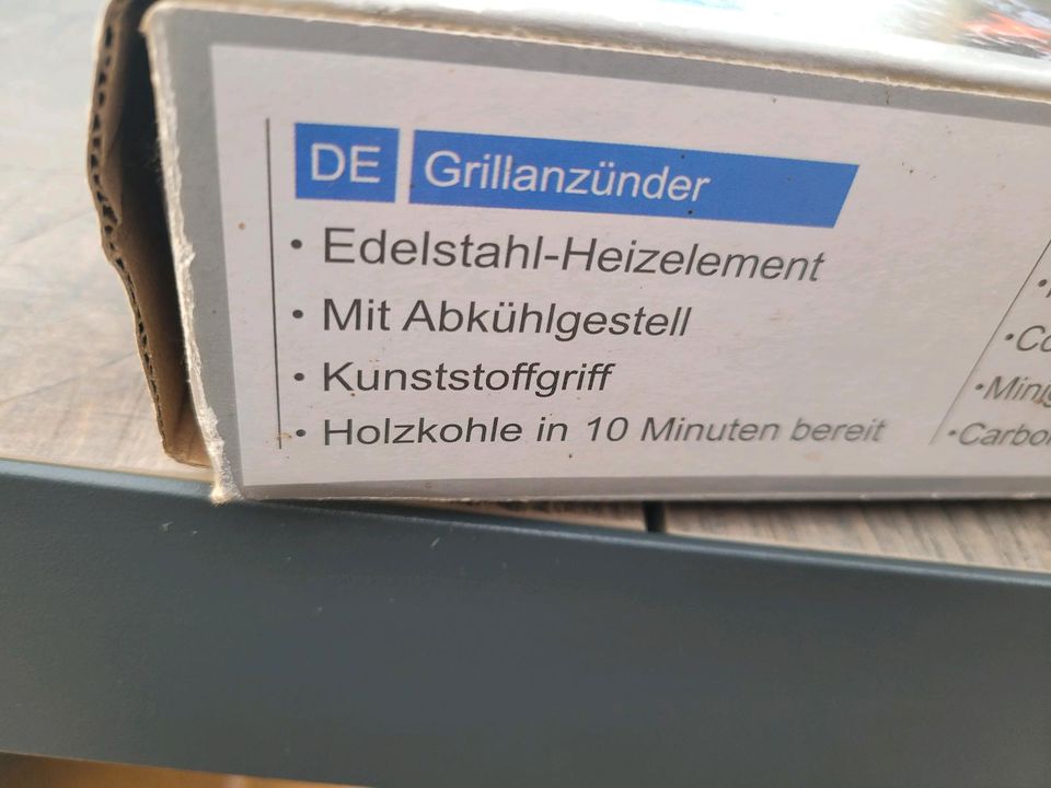 ELEKTRISCHER EDELSTAHL-HOLZKOHLE-GRILLANZÜNDER in Dortmund