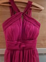 Bordeauxrotes abendkleid bodenlang little mistress Nordrhein-Westfalen - Borken Vorschau