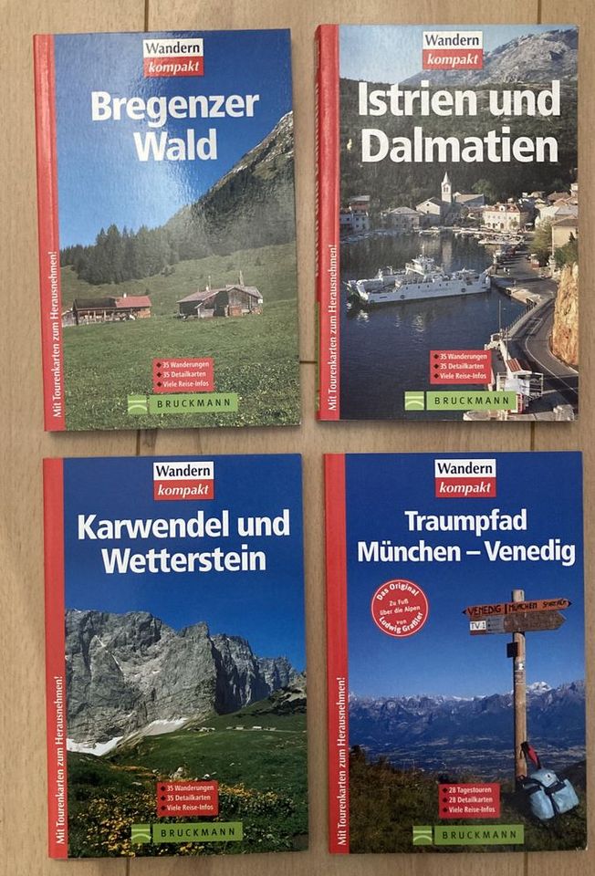 Reise-Bücher Wander-Führer Outdoor Flohmarkt in Wörthsee
