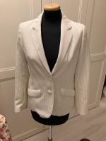 Blazer gestreift weiß-beige Bayern - Lauben Vorschau