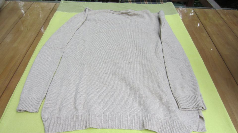 Neu schöner Pullover v. White Kaschmir Cashmere Wolle 42 L XL Top in Beelitz