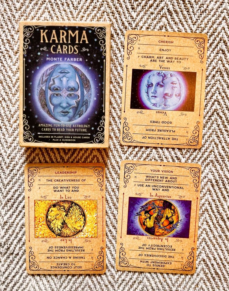 Karma Cards Orakel Karten Botschaft Kartendeck Kartenset Tarot in Sulzbach-Rosenberg