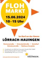 Flohmarkt Lörrach-Hauingen 15.06.2024 Baden-Württemberg - Lörrach Vorschau