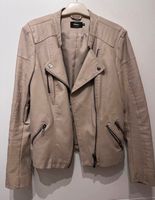 beige Only Kunstlederjacke in Gr. 38 Hessen - Kassel Vorschau