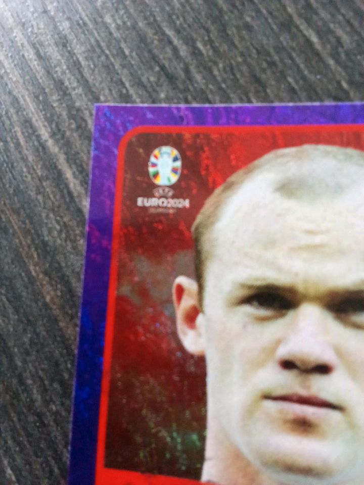 Topps UEFA Euro 2024 Legende Wayne Rooney Lila in Giengen an der Brenz