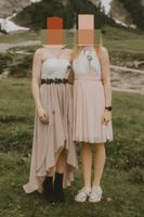 Abiballkleid, Abendkleid, weis-rosa, Größe 36 und 34 Hessen - Bad Nauheim Vorschau
