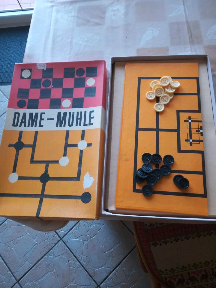 DDR Spiele Dame Mühle in Kröslin