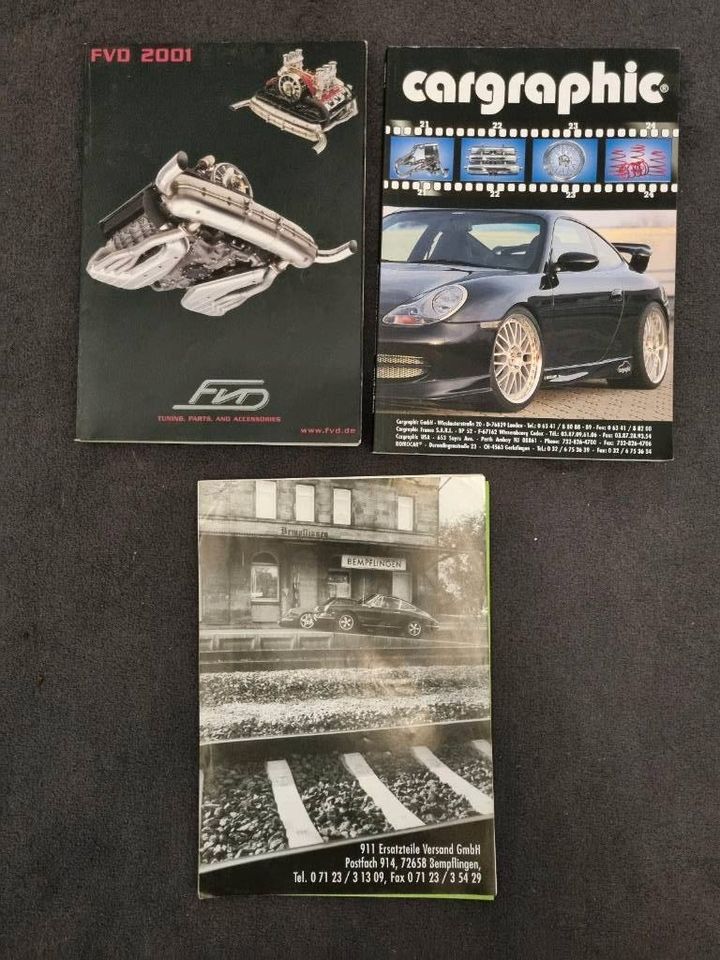 Porsche historische Zubehörkataloge Tuning-Kataloge in Oyten
