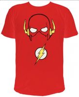 The Flash - "Flash's Maske" - Herren T-Shirt rot - Größe L Thüringen - Gera Vorschau