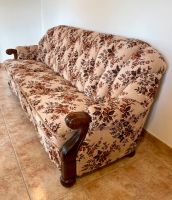 Romantisches Sofa im leichten Chippendale Stil Dresden - Schönfeld-Weißig Vorschau