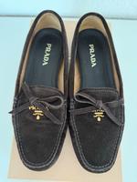 Prada Wildleder Mokassins braun Gr.36 Bayern - Stadtbergen Vorschau