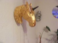 Goldener Einhornkopf, Einhorn gold Wuppertal - Barmen Vorschau