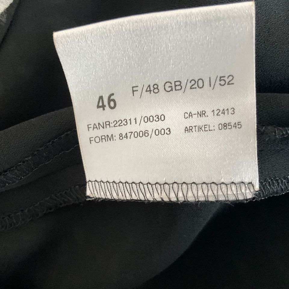 Basler Top * Shirt * Gr. 46 * Schwarz/ Weiß in Kerpen