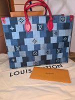 Louis Vuitton ❤ Onthego GM Denim Rouge Patchwork Fullset NEU Brandenburg - Ruhland Vorschau